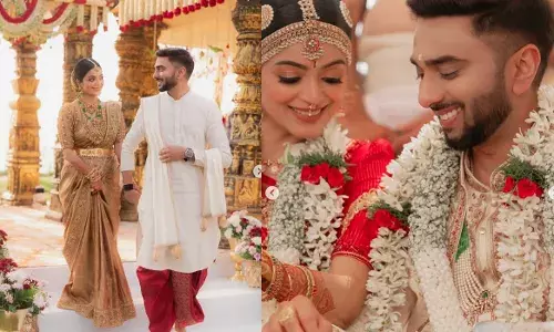 നടി ജനനി അയ്യര് വിവാഹിതയായി; ചിത്രങ്ങള് പങ്കുവച്ച് താരം നടി ജനനി അയ്യര് വിവാഹിതയായി; ചിത്രങ്ങള് പങ്കുവച്ച് താരം