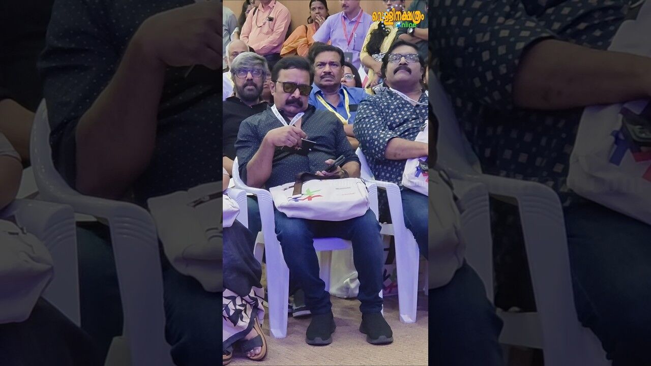 തനിക്ക് ലഭിച്ച ടാഗിലേക്കു സൂക്ഷ്മമായി നോക്കുന്ന രഞ്ജി പണിക്കർ #trending #viralvideo #youtubeshorts